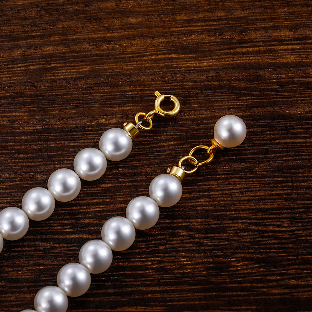 Trumium 925 Sterling Silver Real Pearl Bracelet for Women Girl Beaded Cultured Pearl Bangle Bridal Jewelry Gift